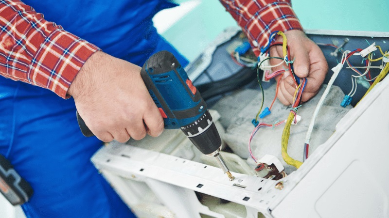 Karamürsel Finlux Finlux çamaşır makinesi kart tamiri – Su almama arızası orijinal parça ile giderildi. - Teknik servis örneği